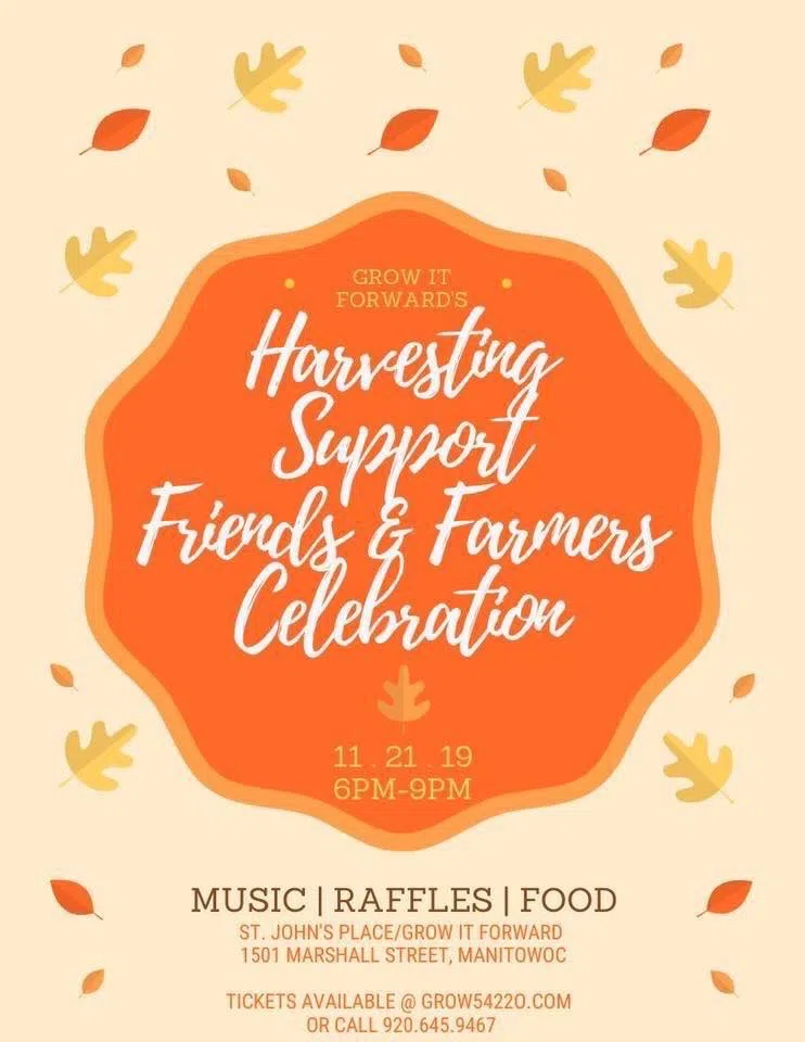 Grow It Forward Hosting Fundraiser this Evening