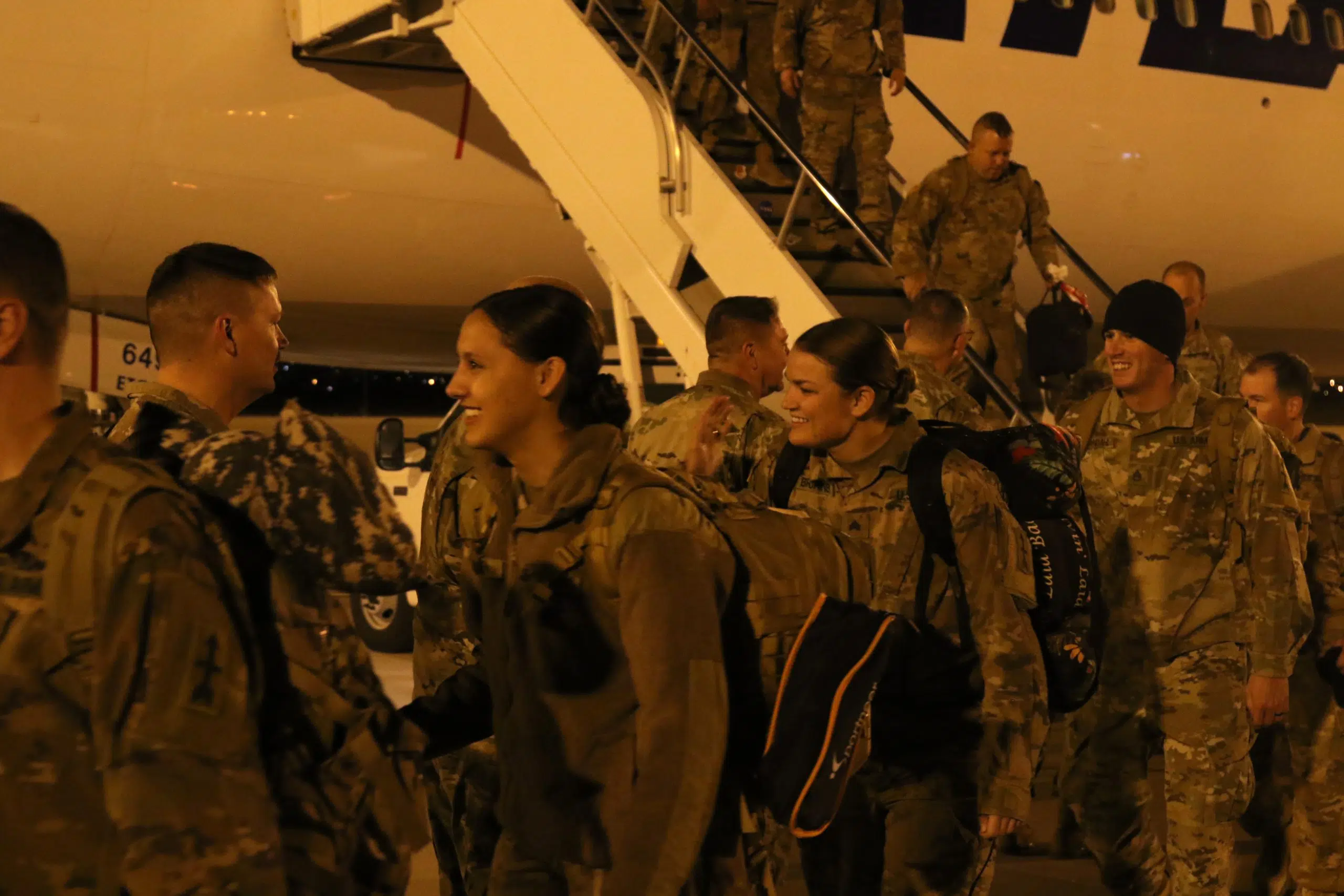 Appleton’s 127th Infantry Back on U.S. Soil