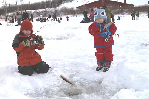 Free winter Fishing This Weekend