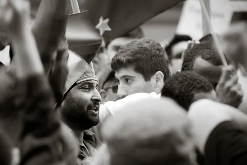 Protesters Gather In Madison Over the Weekend To Demand End To Iran Sanctions