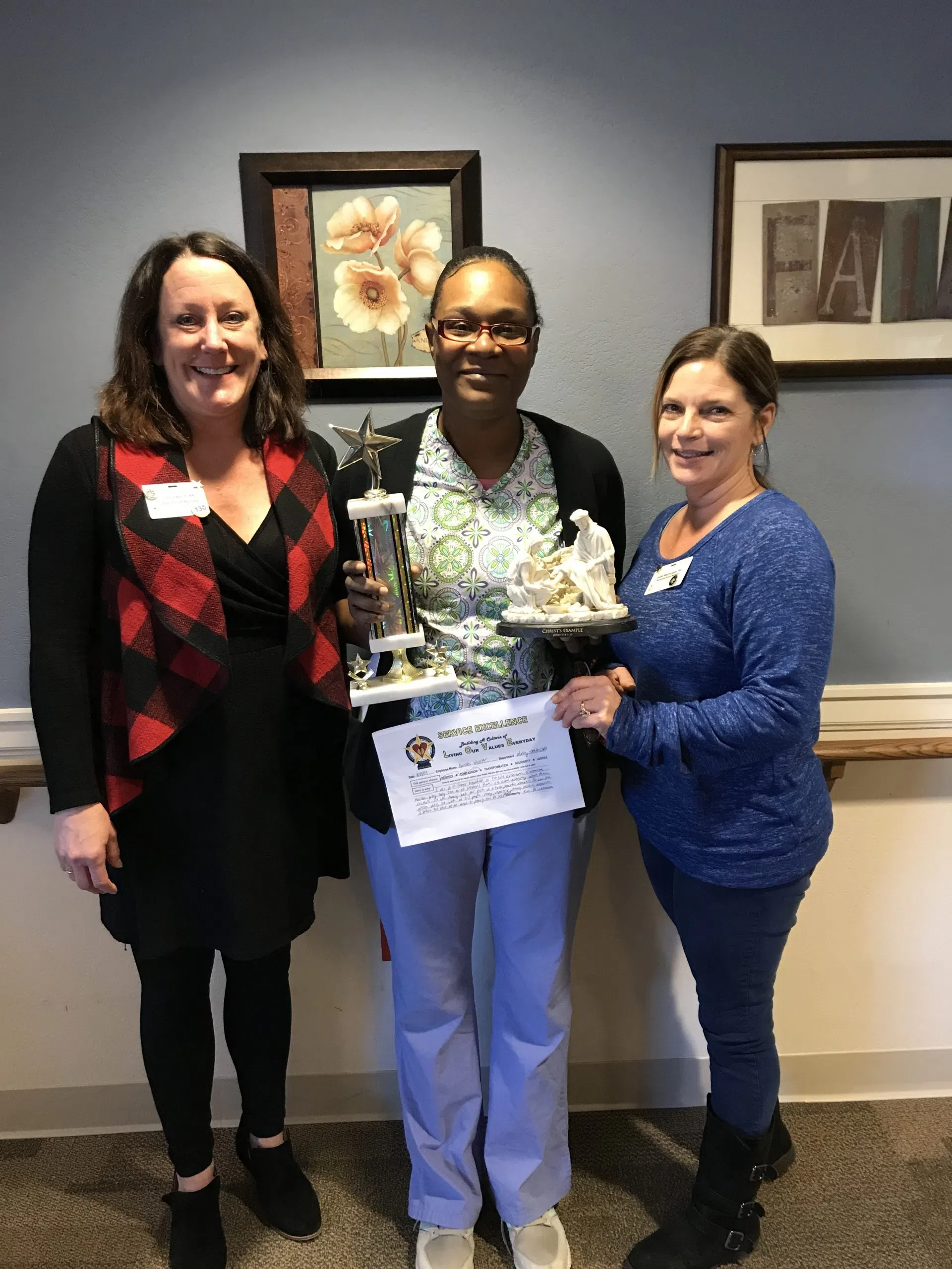 Felician Village names December winner of Service Excellence Star Award