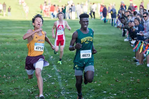 Lancers And Raiders Compete At Door County Cross Country