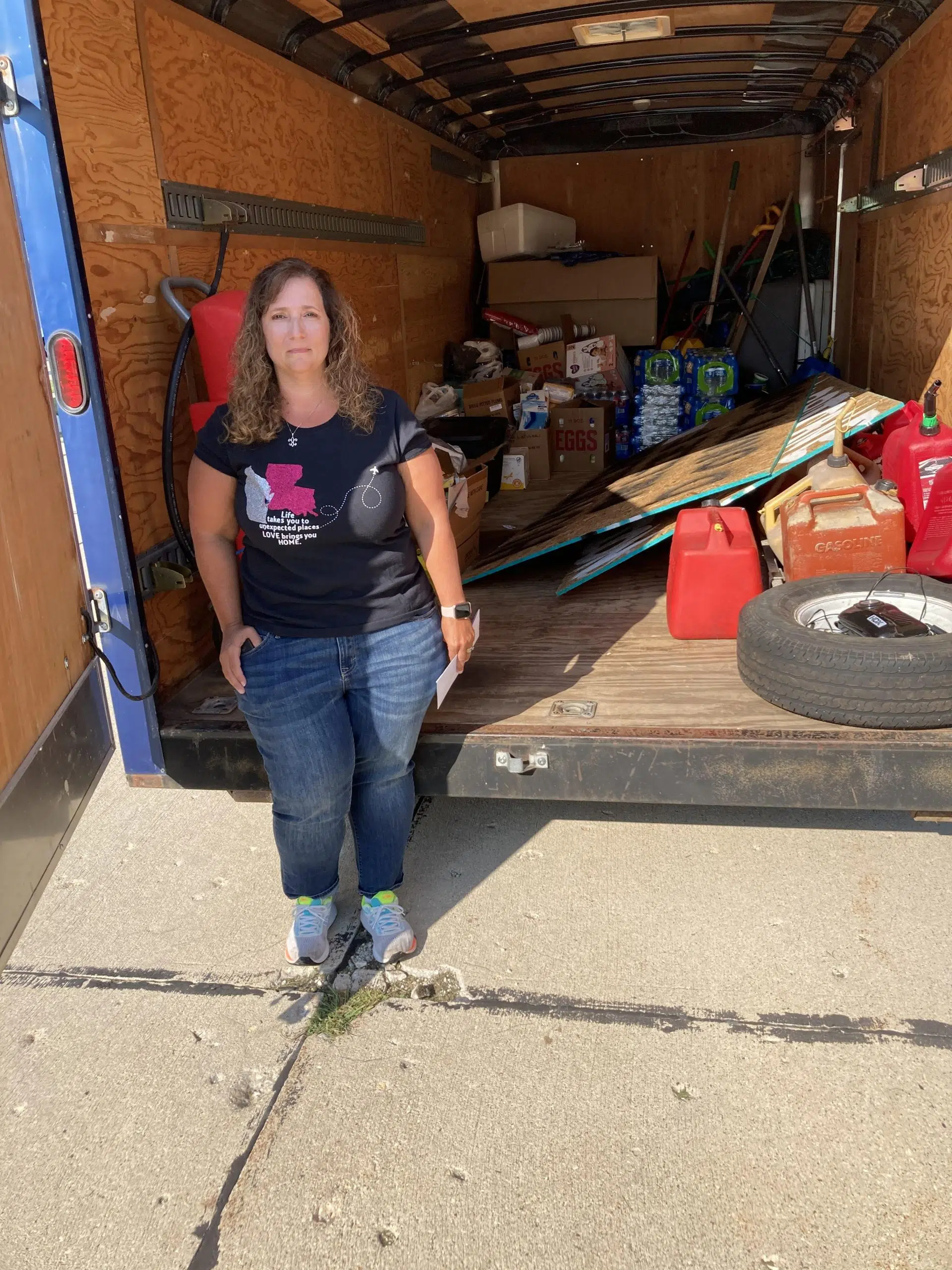 Manitowoc Resident Preparing to Deliver Collected Supplies to Hurricane Victims