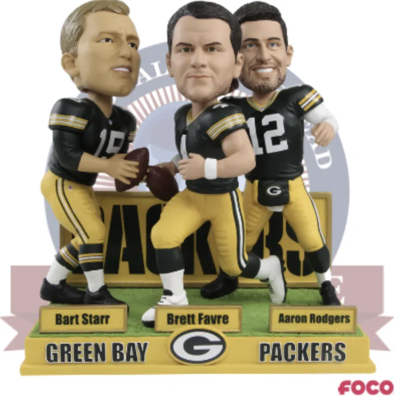 Bart Starr Green Bay Packers Special Edition Bobblehead Series Unveiled