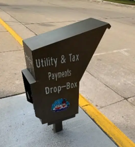 City of Two Rivers Adds New Payment Drop Box in Front of City Hall