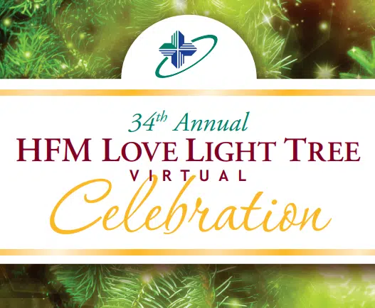 HFM Love Light Tree Event Scheduled for This Evening
