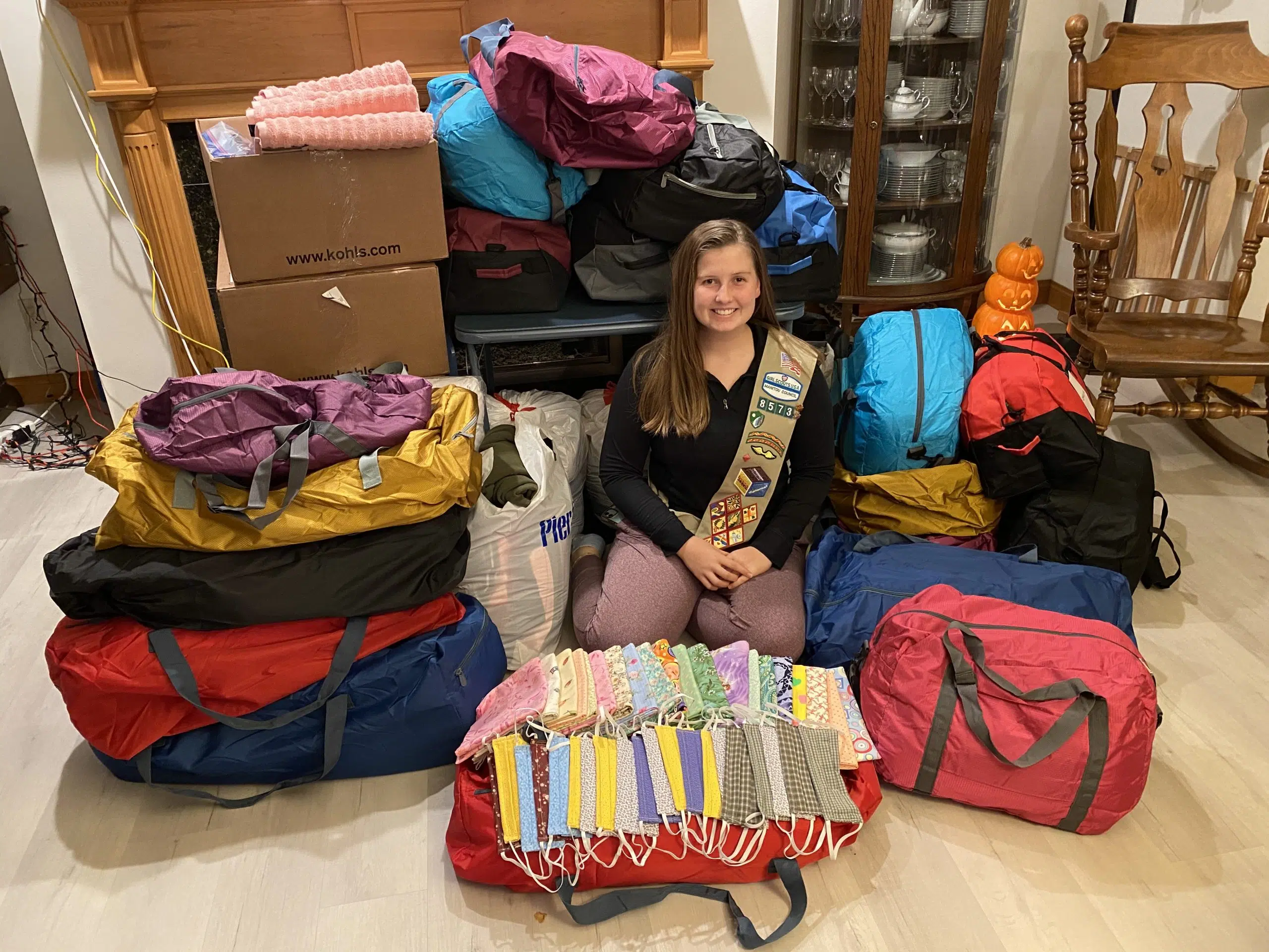 Manitowoc Girl Scout Earns Gold Award by Helping InCourage