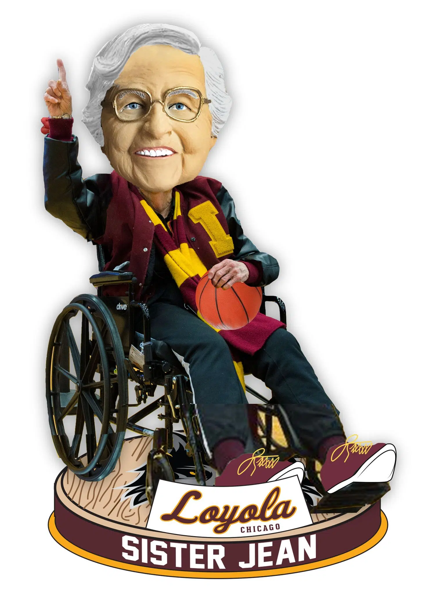 National Bobblehead Hall of Fame and Museum Unveils Sister Jean Bobblehead