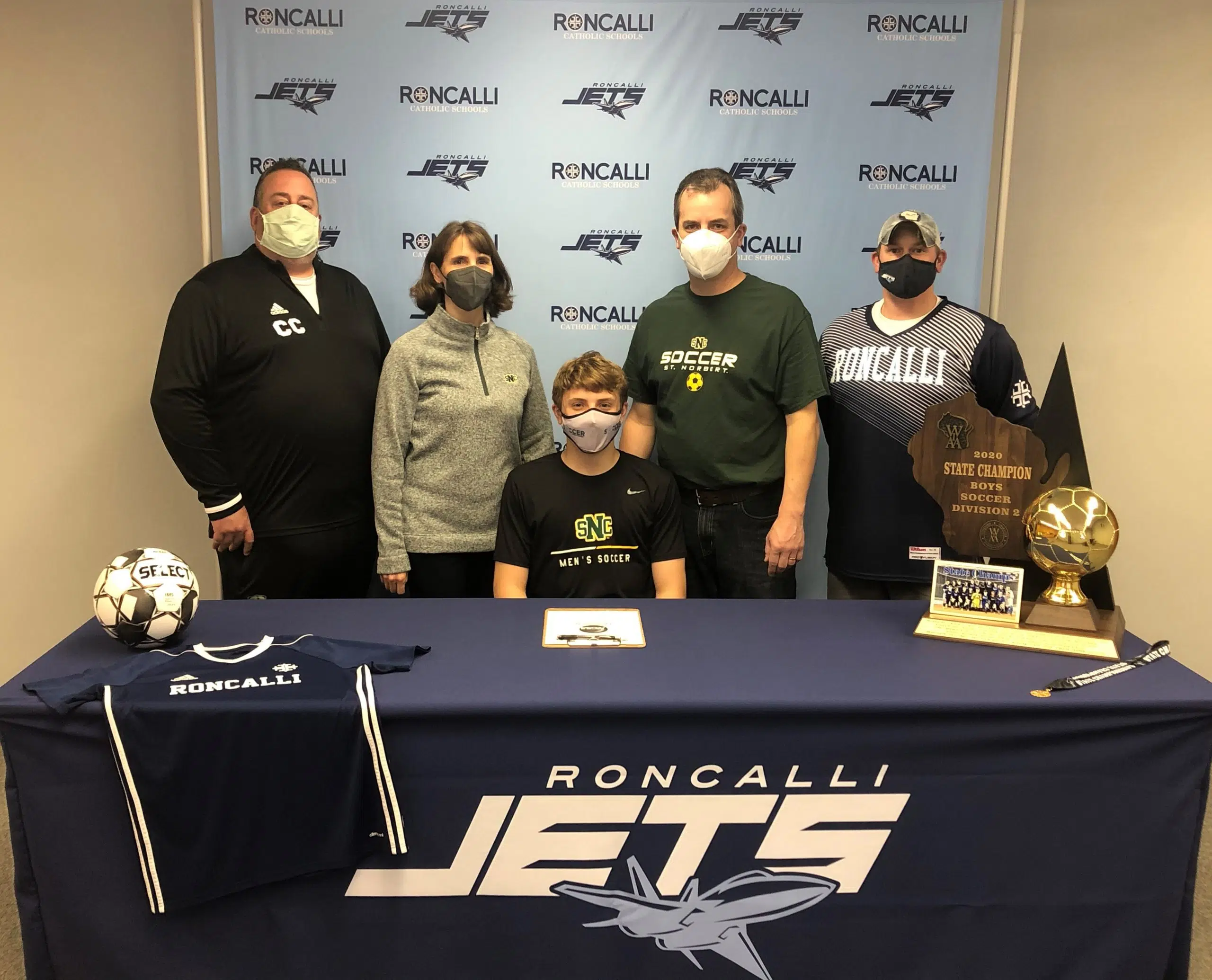 Roncalli High School Senior Bonin Signs National Letter of Intent