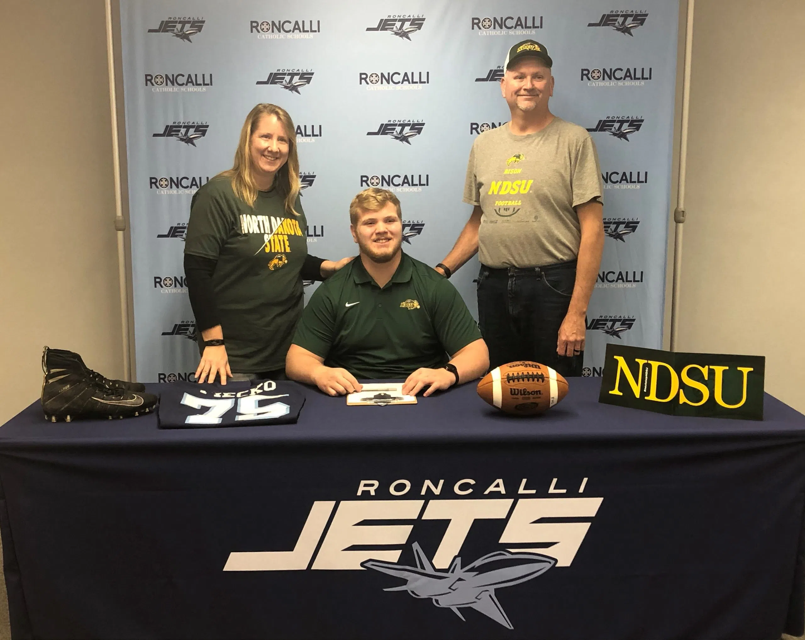 Roncalli Senior Athlete Signs with North Dakota State University