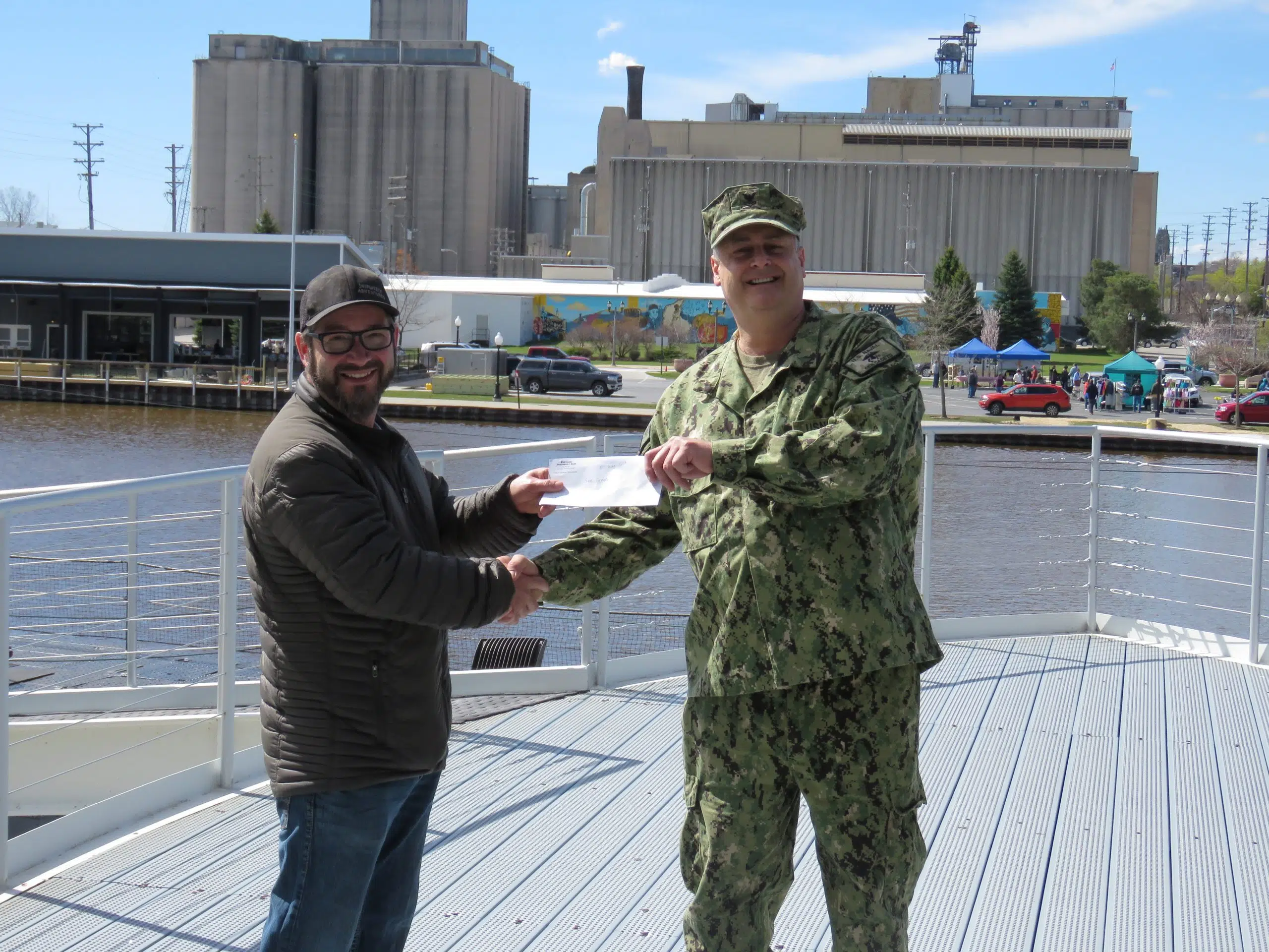 Local Sea Cadets Group Receives Donation from the West Shore Sportsman's Club