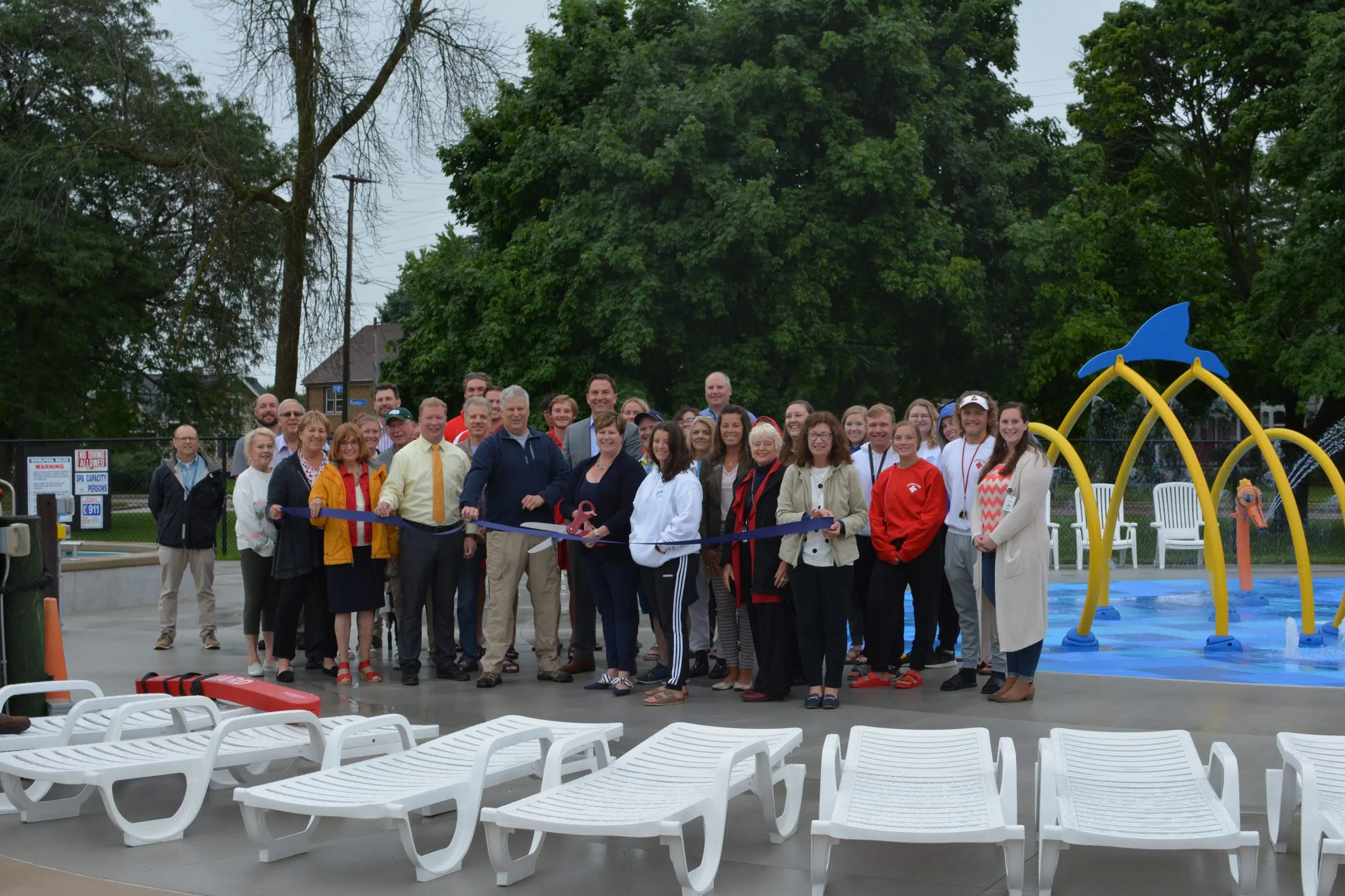 Manitowoc Family Aquatic Center Dedicates Final Phase of 18 Year Expansion Project