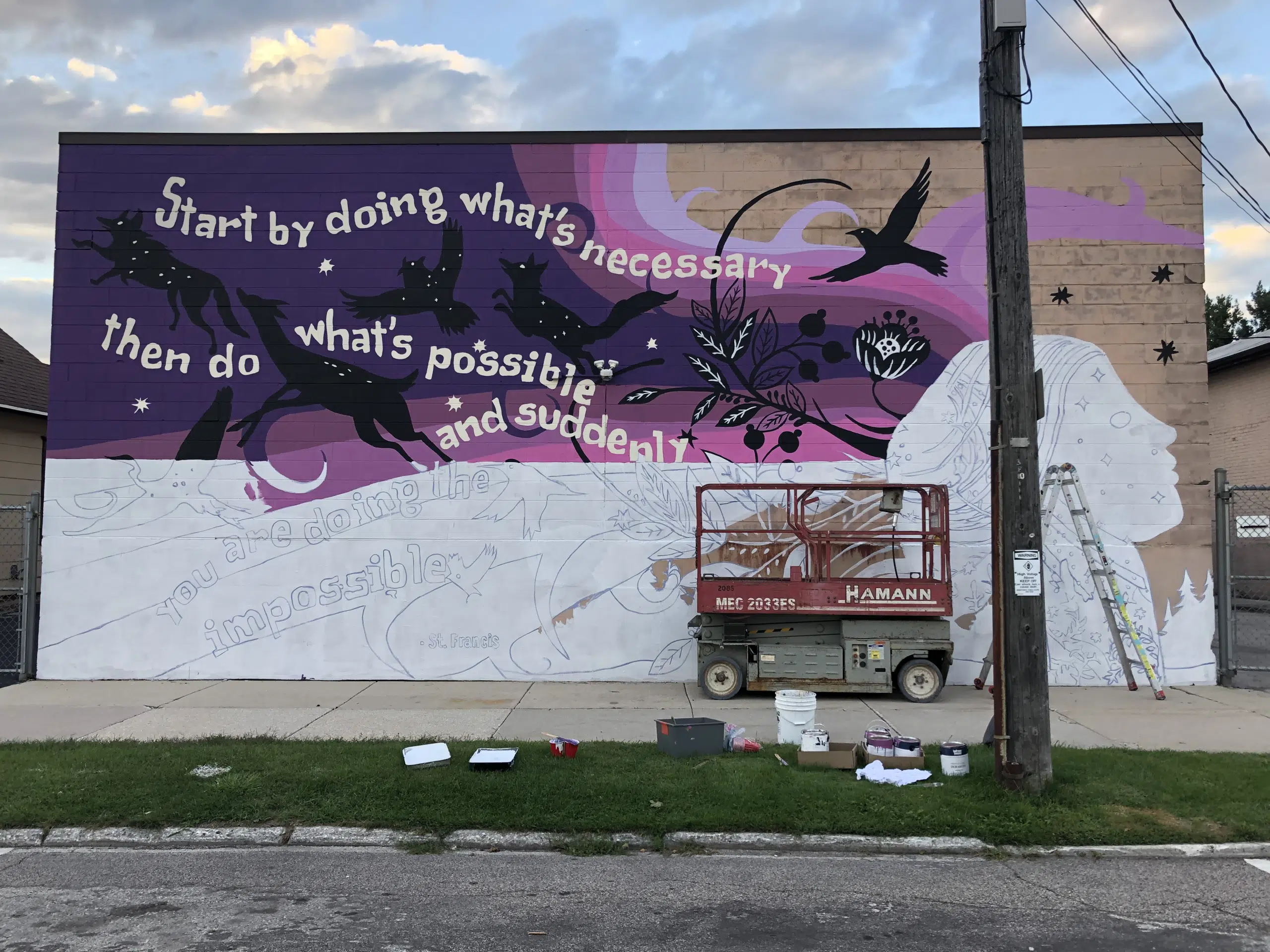 Art Forward: Art Slam 2021 CommUNITY Mural Project