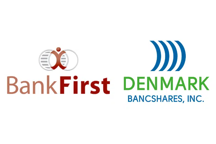 Bank First and Denmark Bancshares Agree to Merger