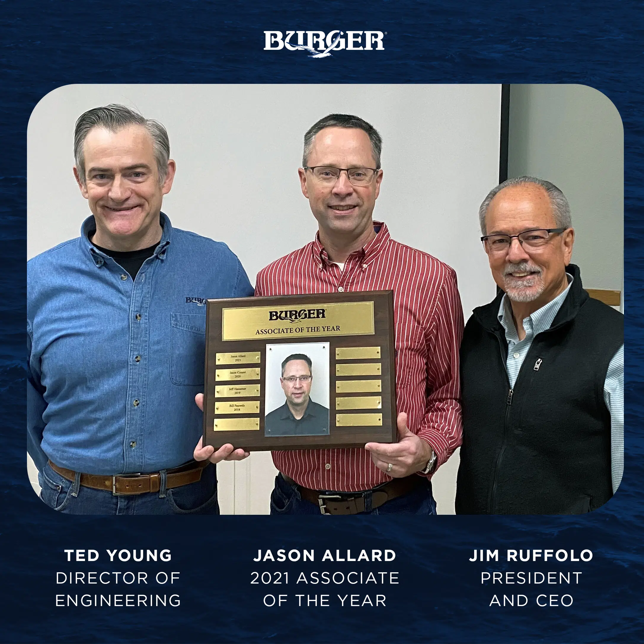Burger Boat Company Names 2021 Associate of the Year