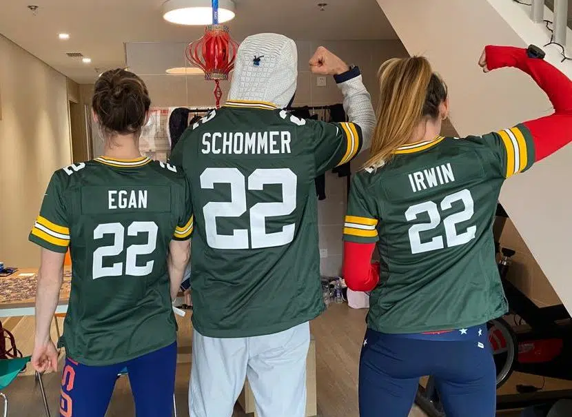 Green Bay Packers Send Care Package to Olympians