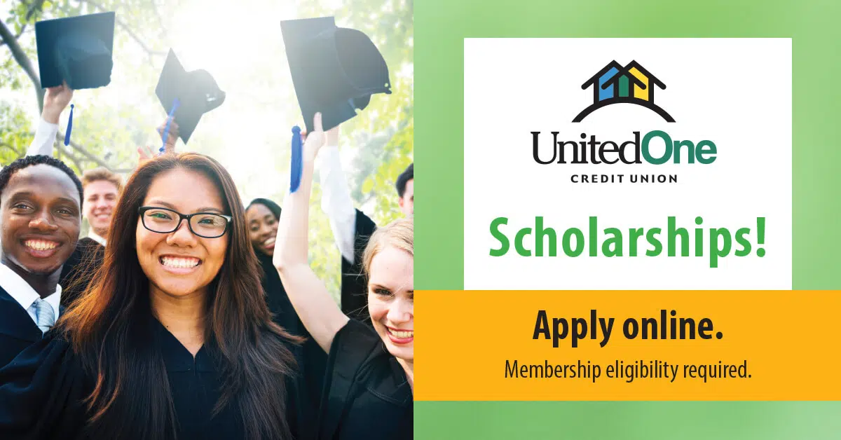Application Period Open for UnitedOne Credit Union Scholarship
