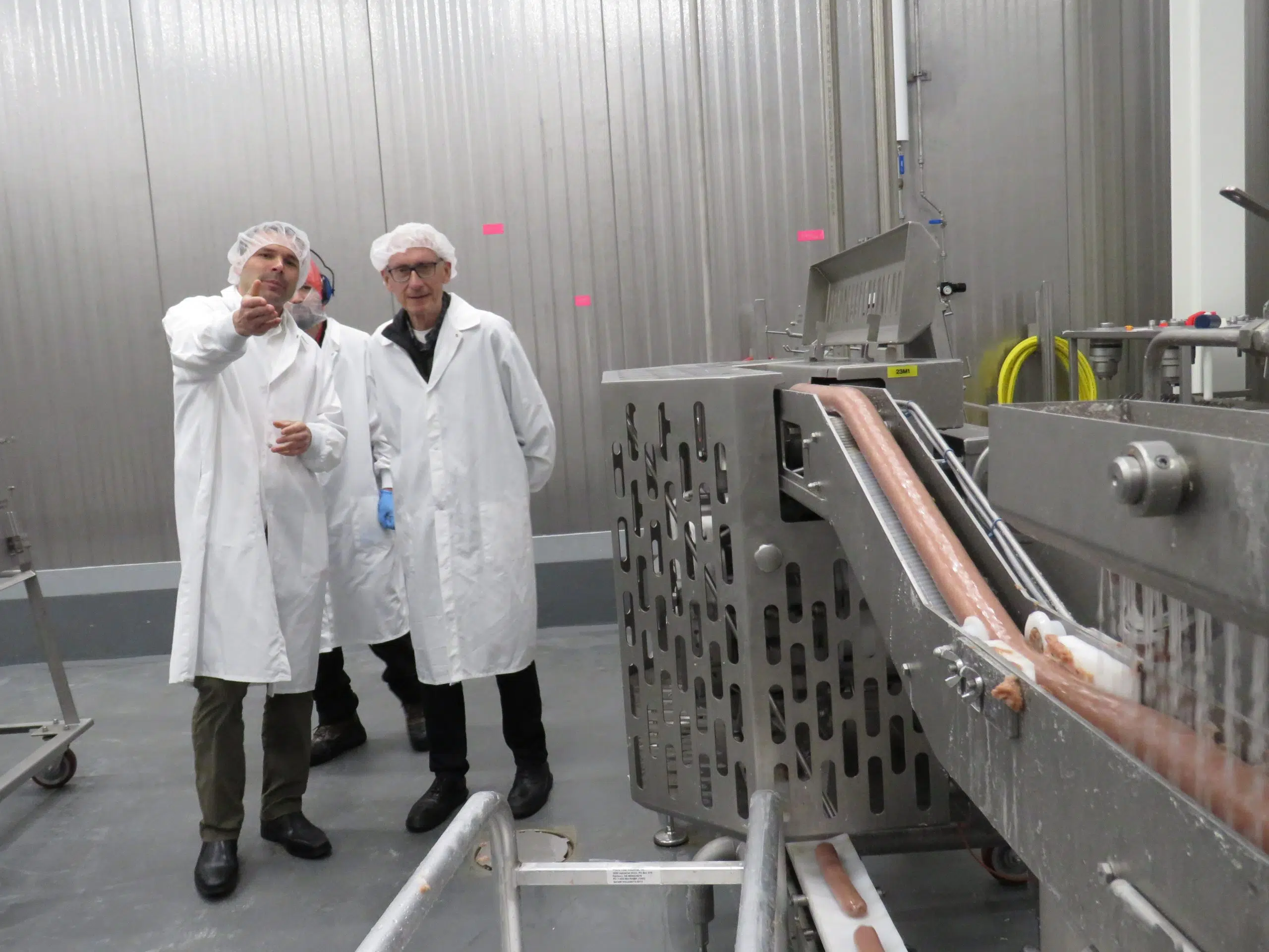 Governor Evers Touts $10 Million Investment into Meat Processing at Salm Partners in Denmark