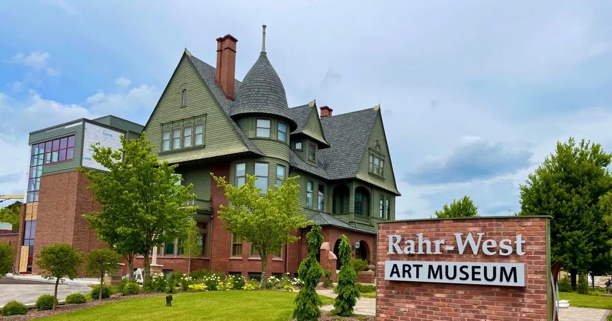 Roof work at the Rahr-West Art Museum completed