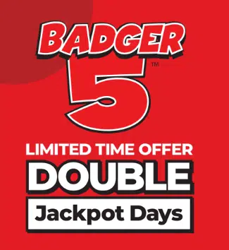 Badger-5 Double Jackpot Winning Ticket Sold at Sheboygan Falls Kwik Trip