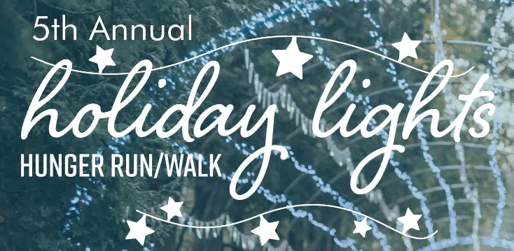 ***UPDATE***A Few Days Remain to Sign Up for Sheboygan County Food Bank Holiday Lights Hunger Run/Walk