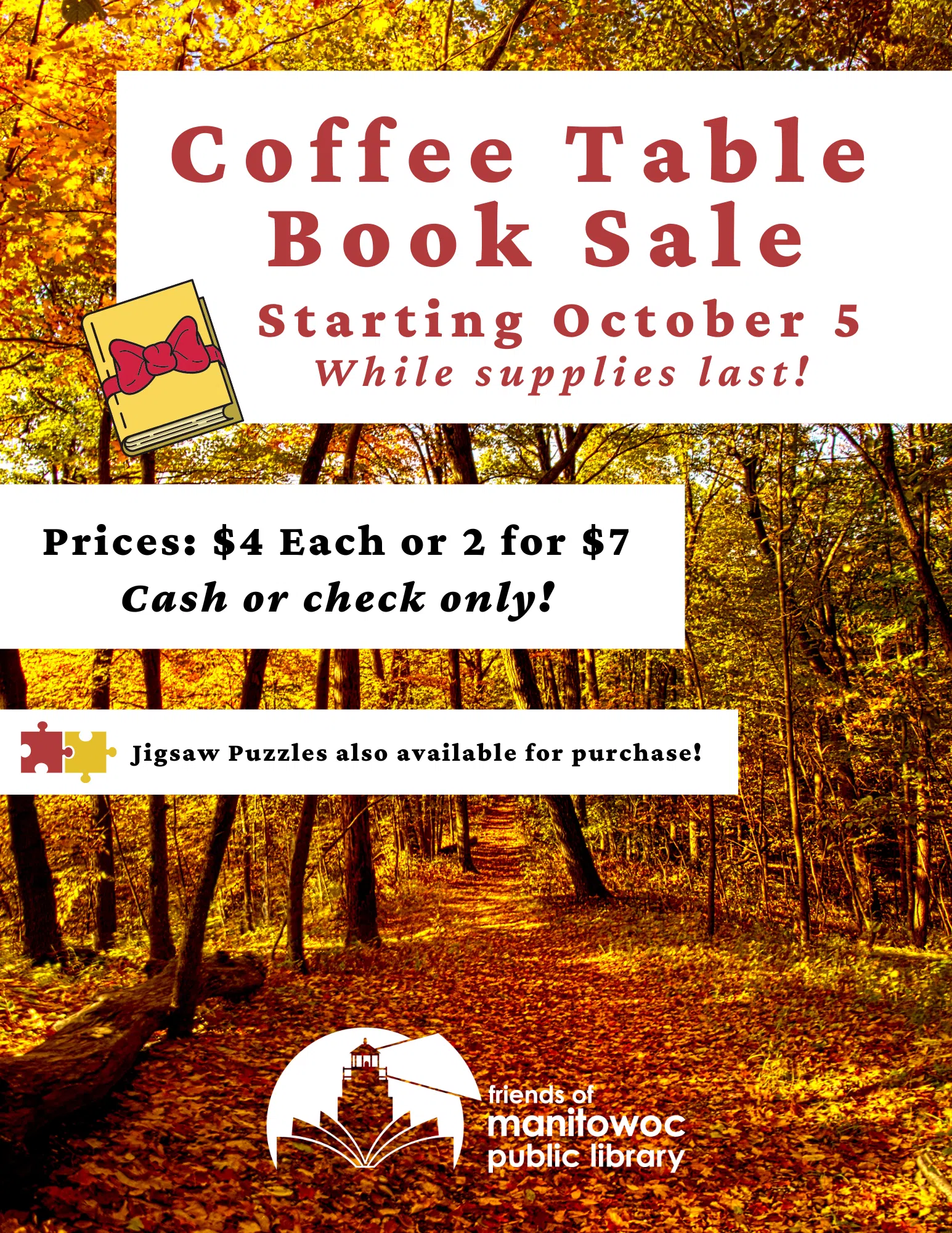Manitowoc Public Library to Host Coffee Table Book Sale