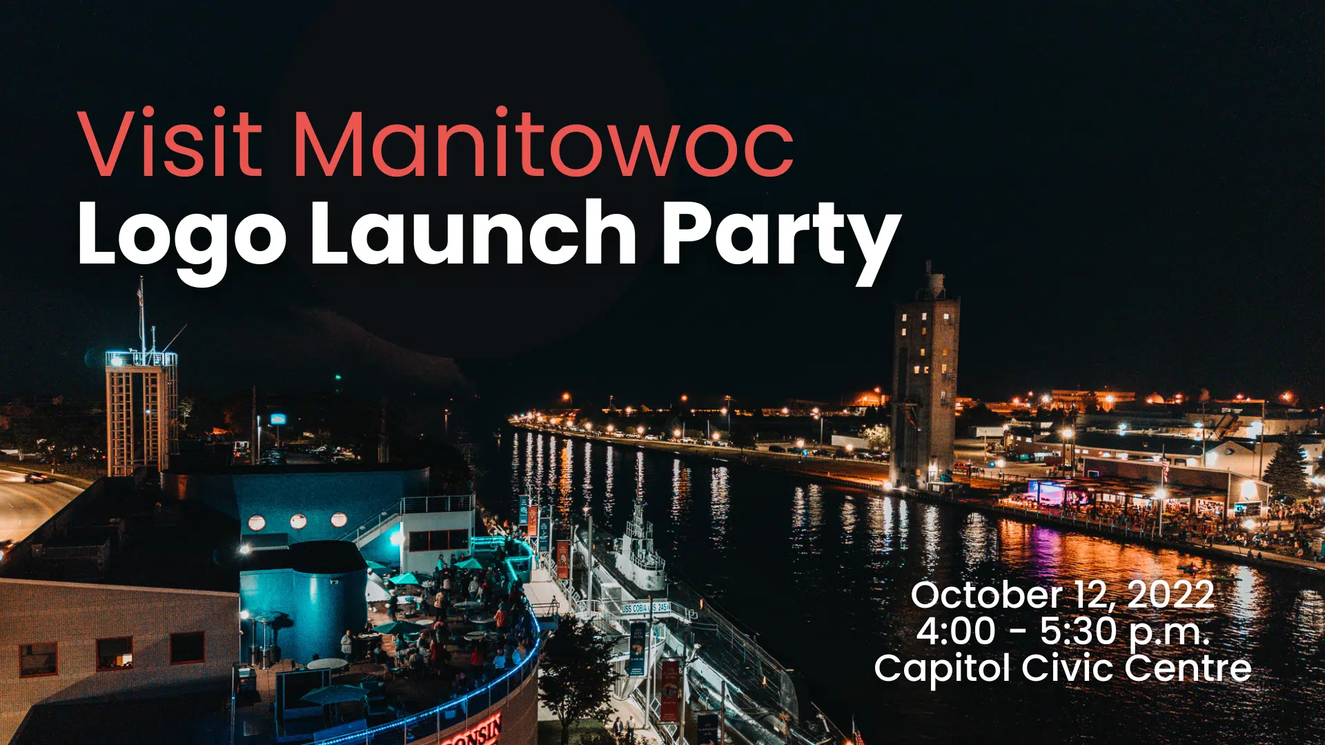 Visit Manitowoc to Unveil New Logo Today