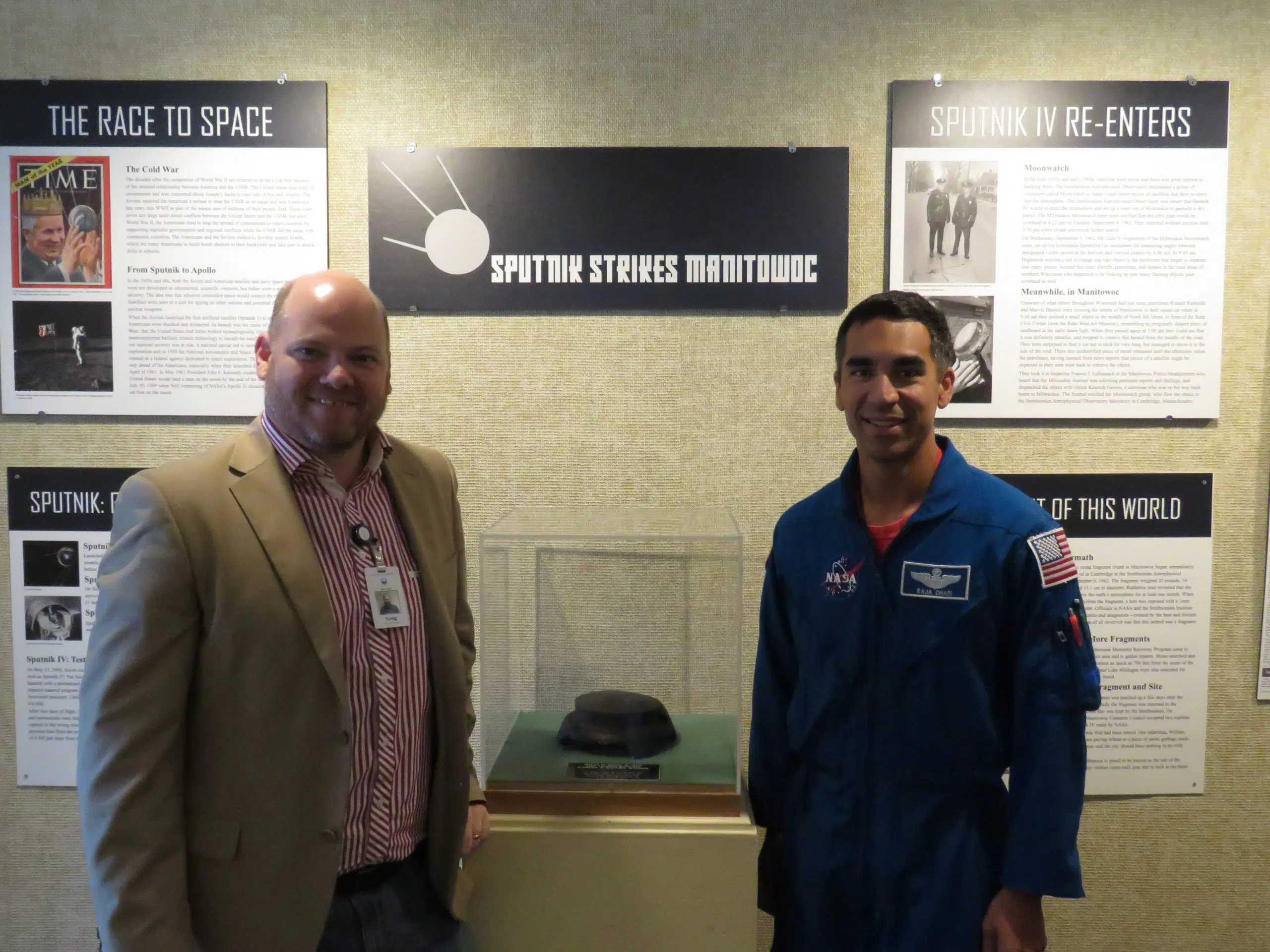 NASA Astronaut Impressed with Questions Posed by Manitowoc Children
