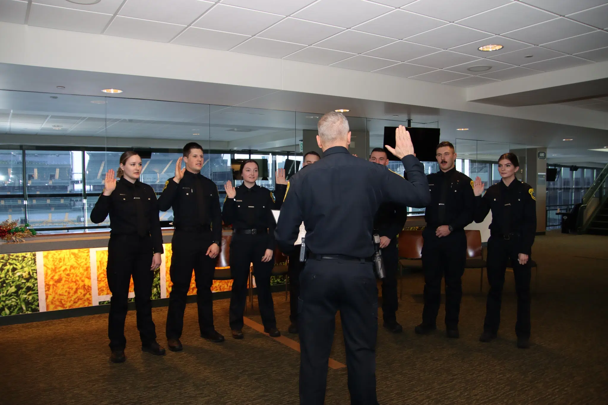 Seven New Police Officers Sworn into Green Bay Police Department