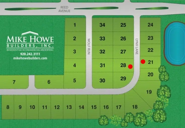 Work Continues on Mike Howe Builders Subdivision in North Manitowoc