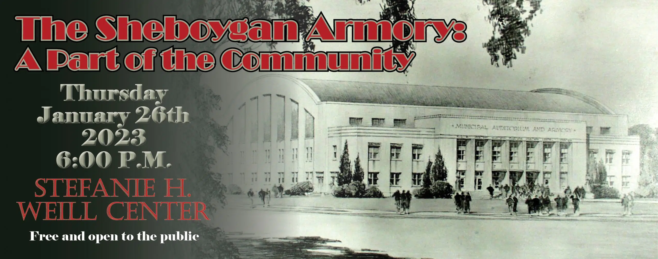 Documentary on the Sheboygan Armory to be Screened at the Weill Center