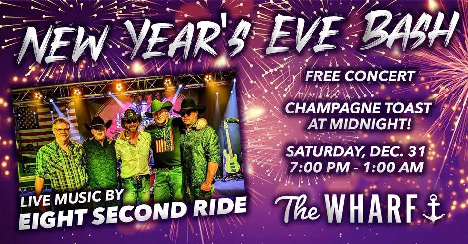 The Wharf Hosting a New Year's Eve Bash