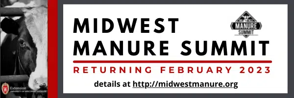 2023 Midwest Manure Summit to be Held in Green Bay Next Month