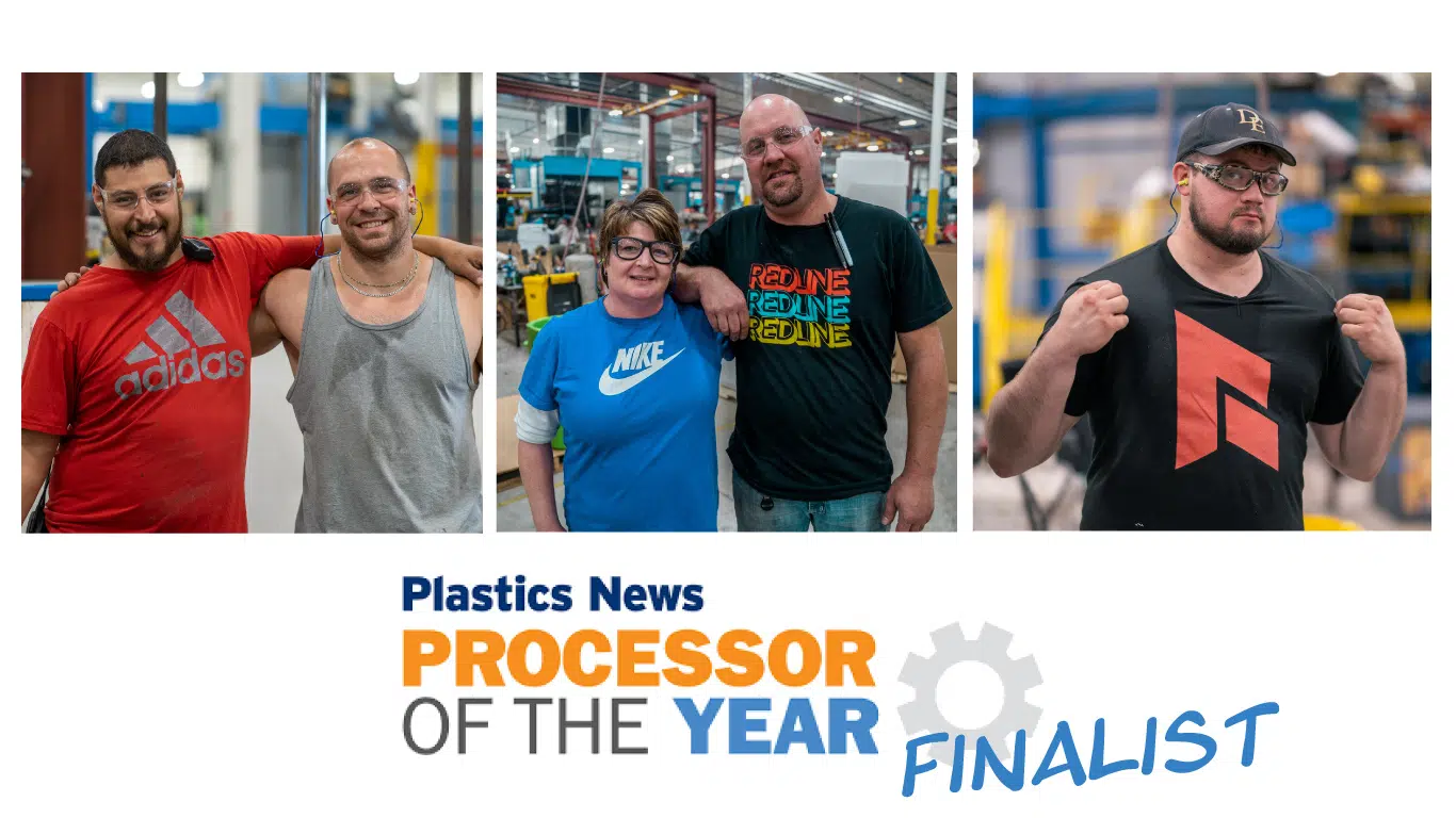 Redline Plastics Named Processor of the Year Finalist by Plastics News