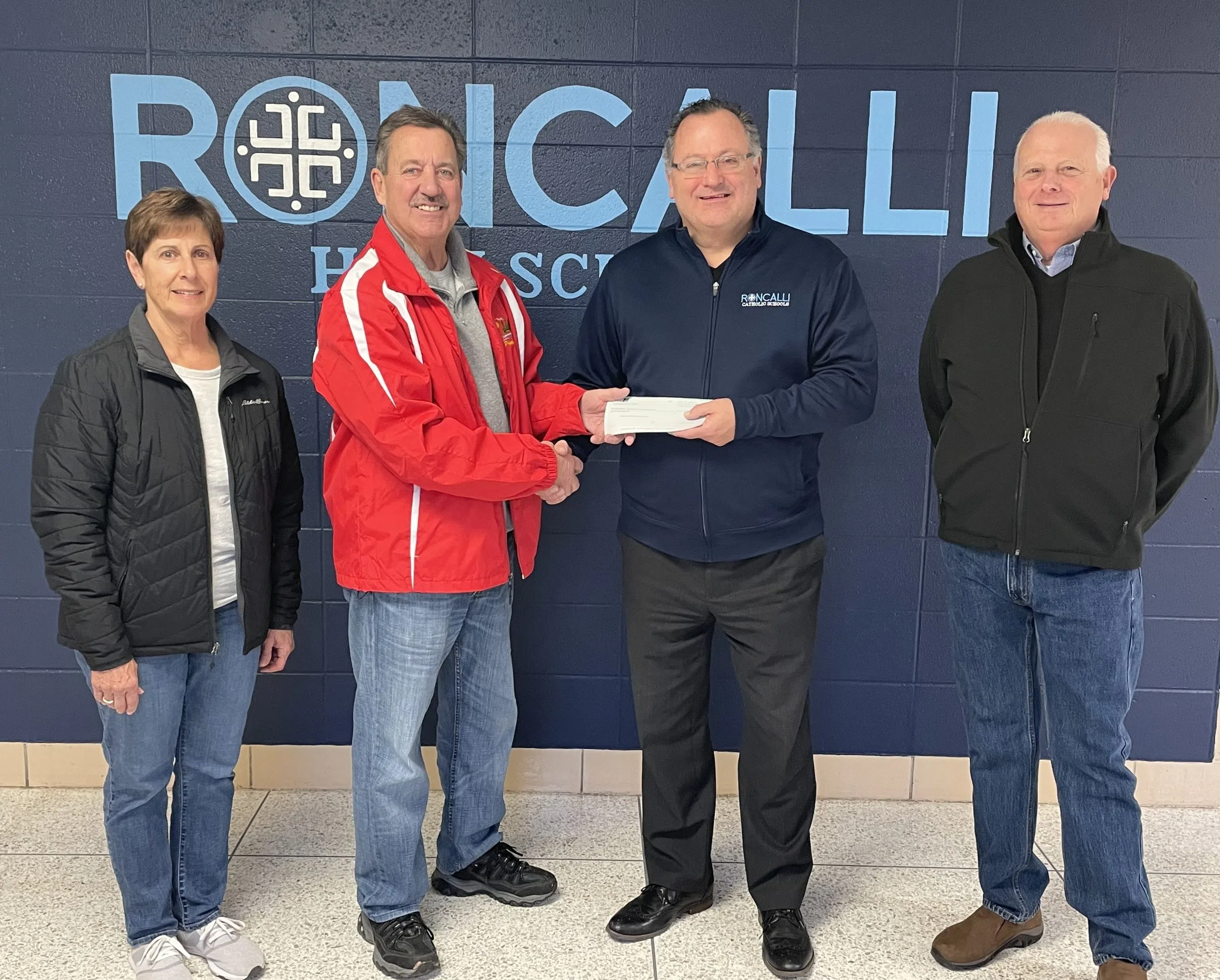 Roncalli High School Receives Donation from Class of 1972