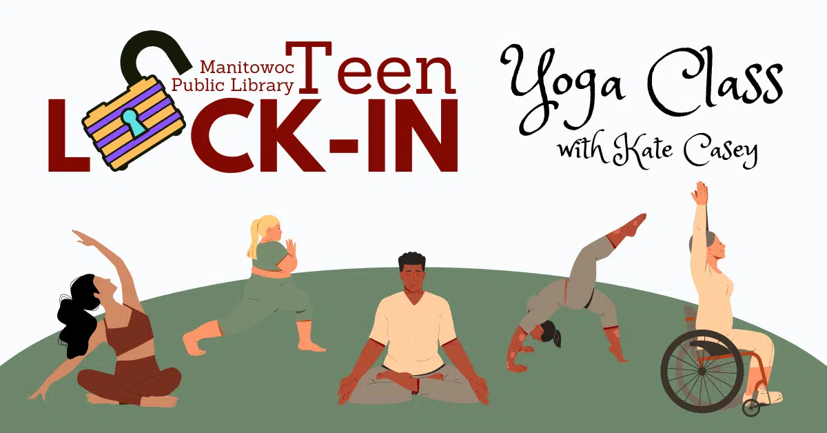 Manitowoc Public Library Offers Cats on Mats and Teen Lock In Yoga Classes