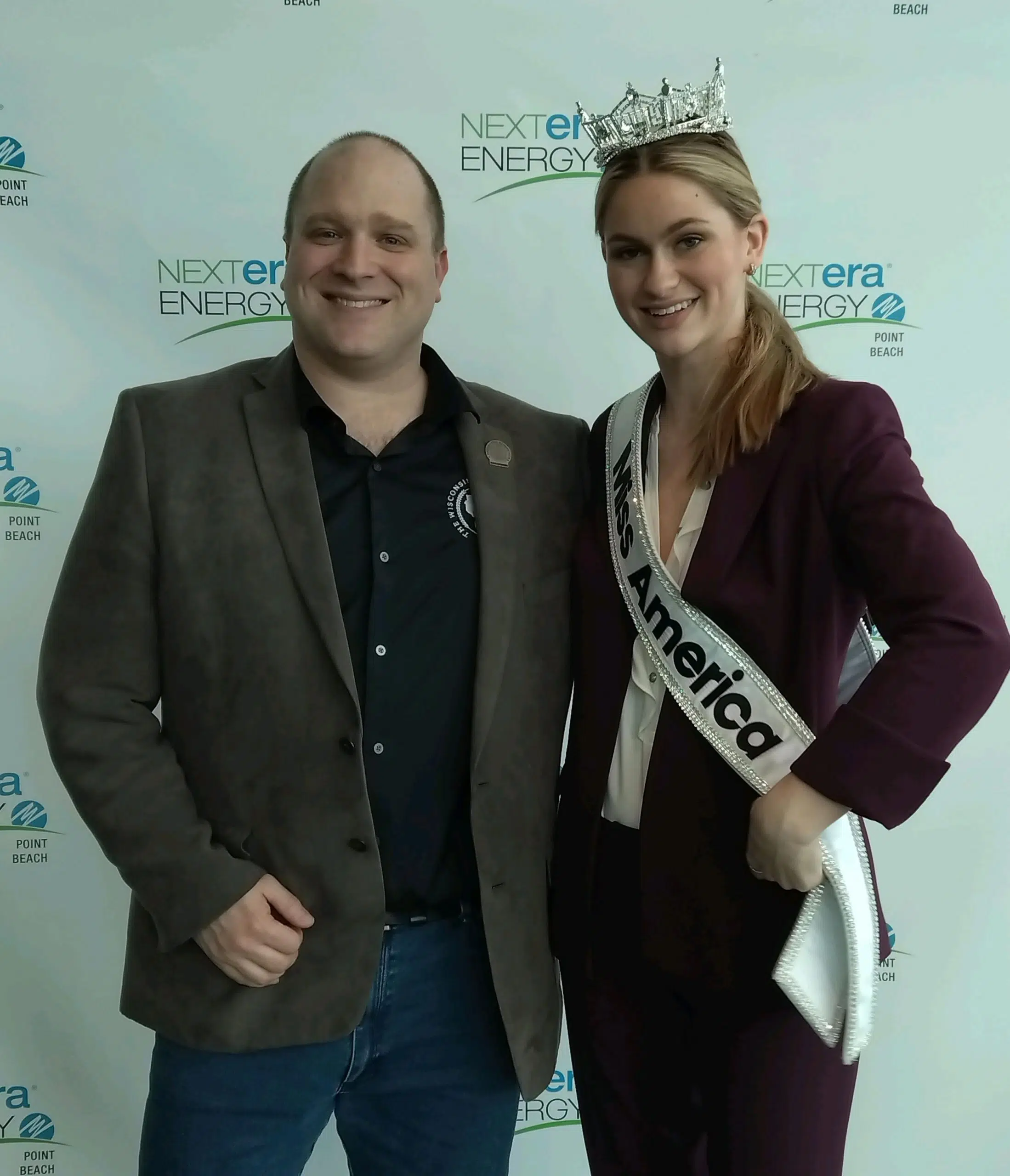 Rep. Sortwell Welcomes Miss America to NextEra Point Beach Nuclear Plant