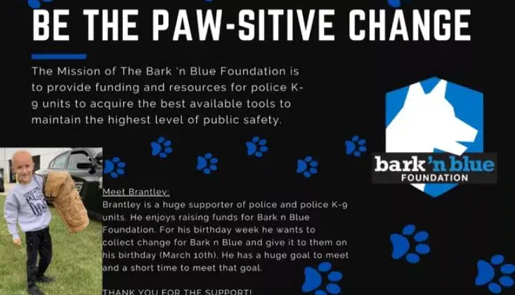 Green Bay Boy Aims to Raise Money for Police K9s