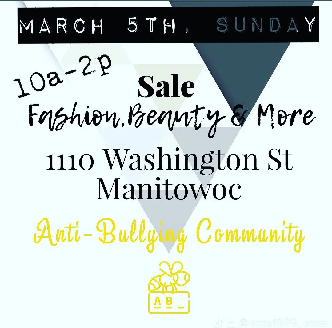 Manitowoc Café to Host Sale to Benefit Anti-Bullying Community
