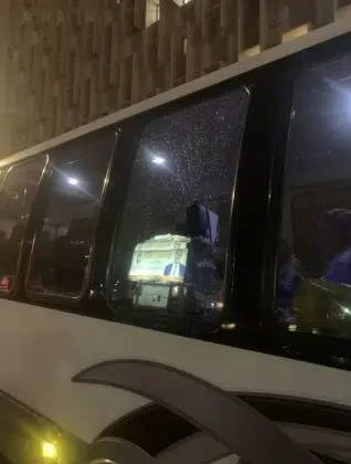 Oconto Party Bus Shot While in Milwaukee