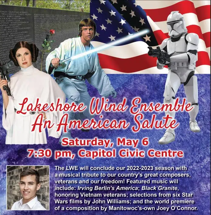 Lakeshore Wind Ensemble to Showcase Manitowoc Lincoln Grad's Composition at May Concert