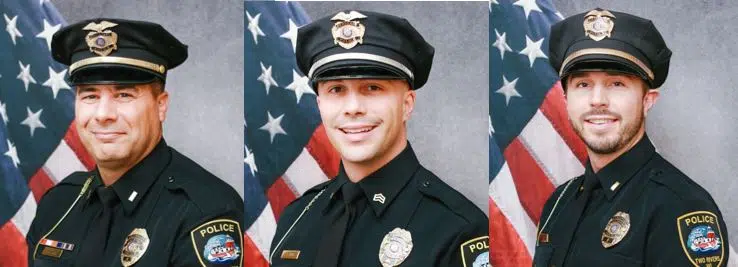 Two Rivers Police Department Promotes Three Officers