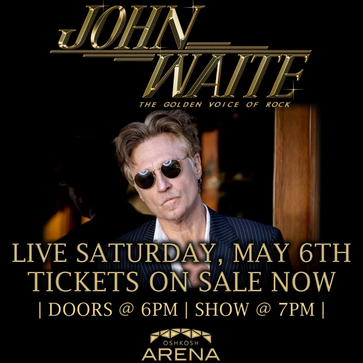 John Waite to Play The Oshkosh Arena Saturday