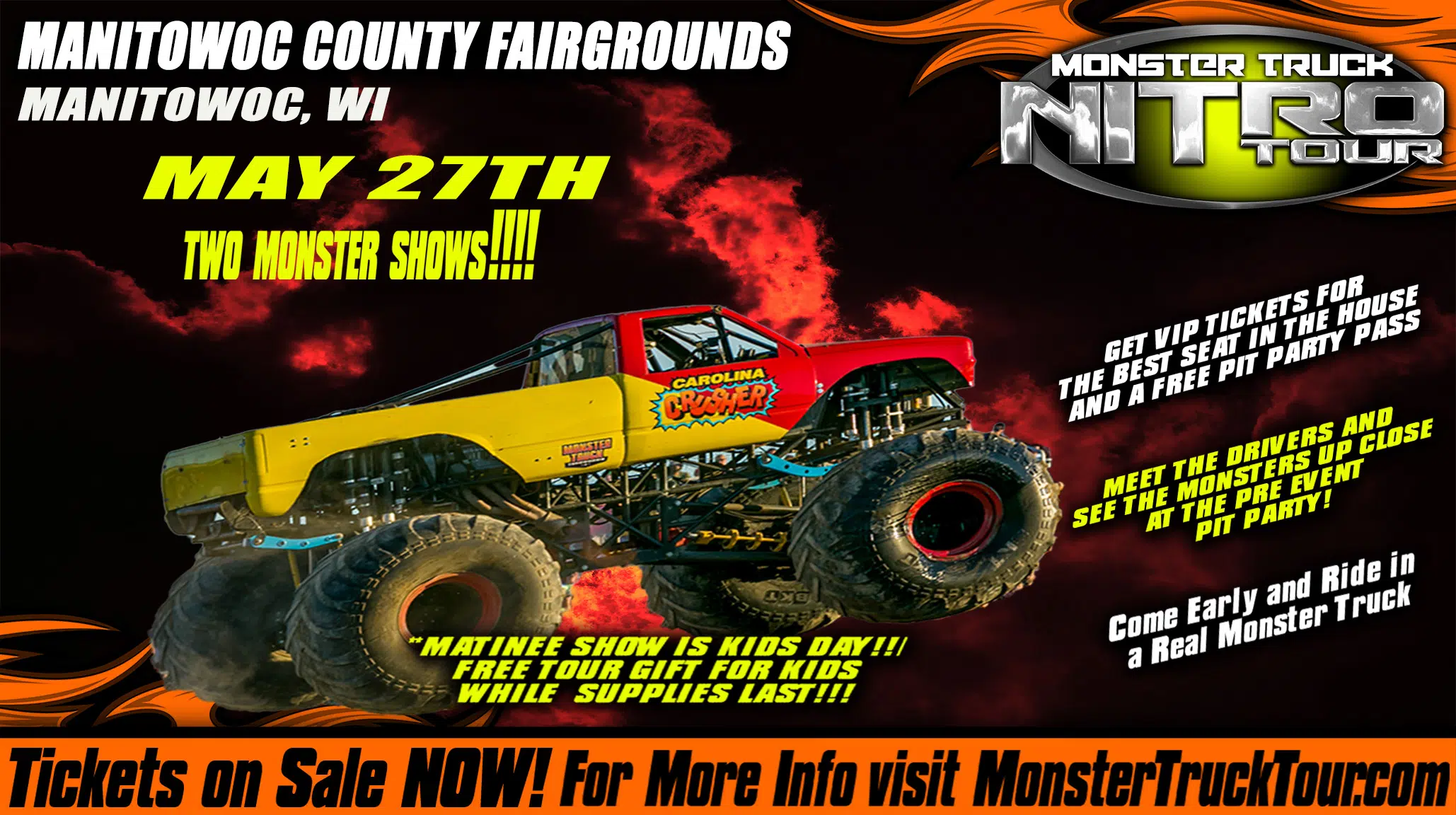 Monster Truck Nitro Tour Redmond, OR 2021 