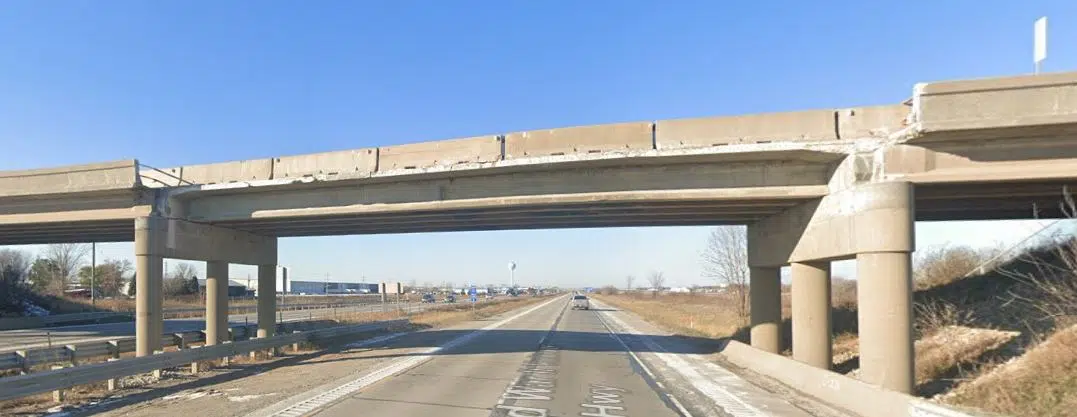 Damaged Bridge Over I-41 to be Replaced in Little Chute