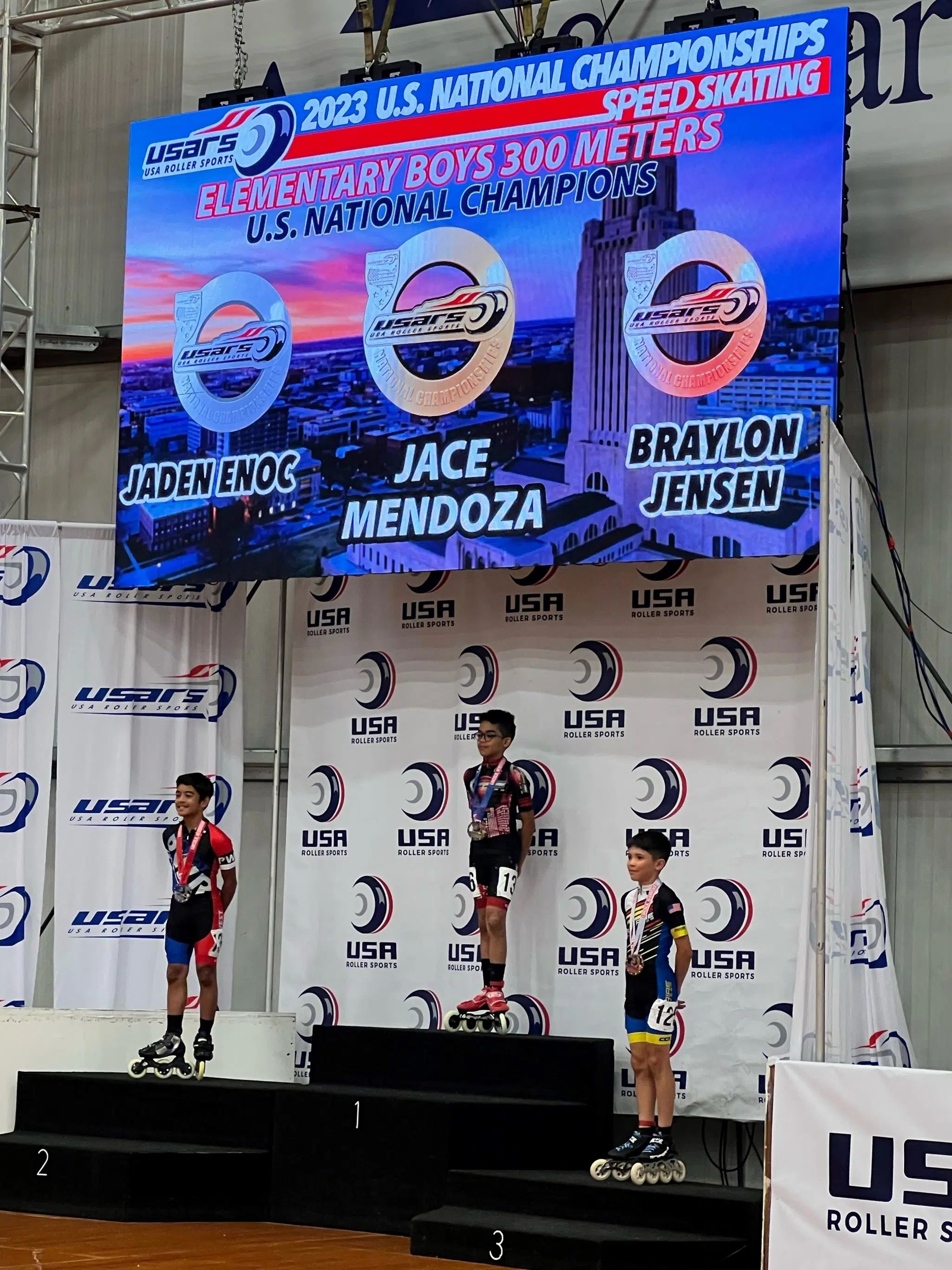 Local Inline Speed Skater Earns Second National Medal, Teammates Also Compete