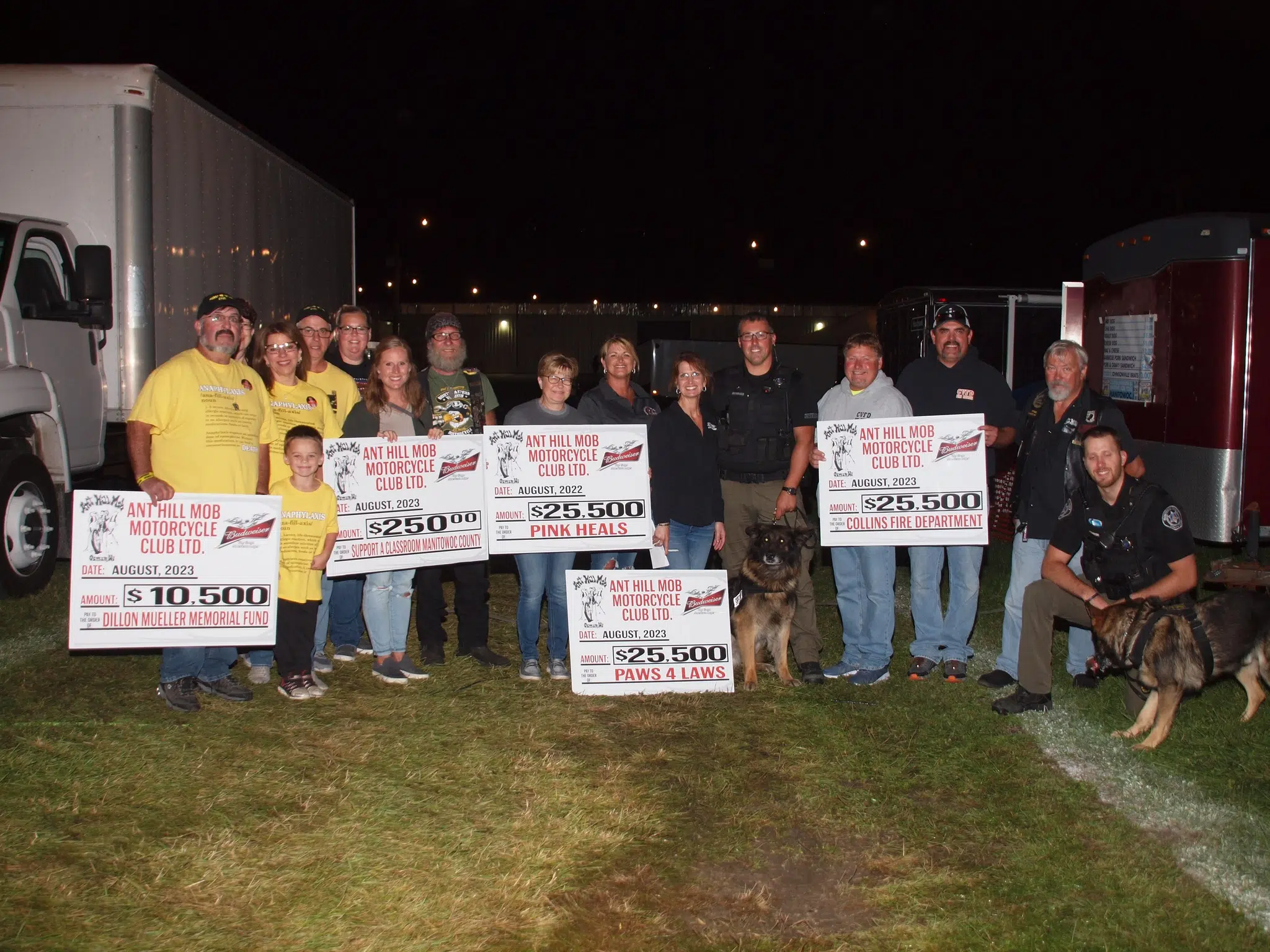 Ant Hill Mob Donates Over $87,000 to Local Organizations