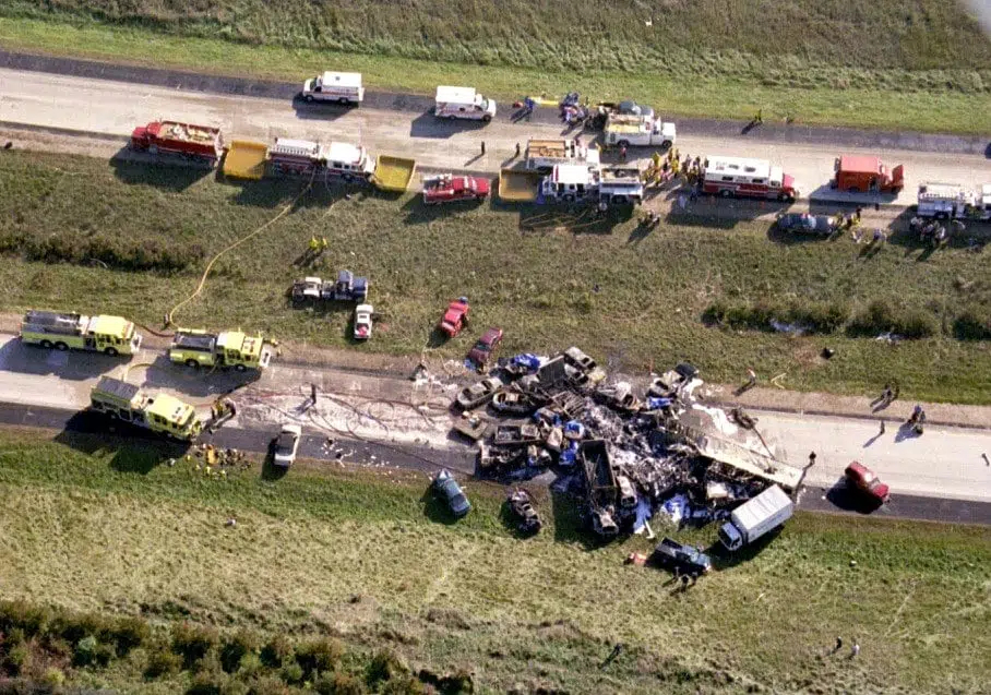 50 Car Pile Up Remembered 21 Years Ago Today