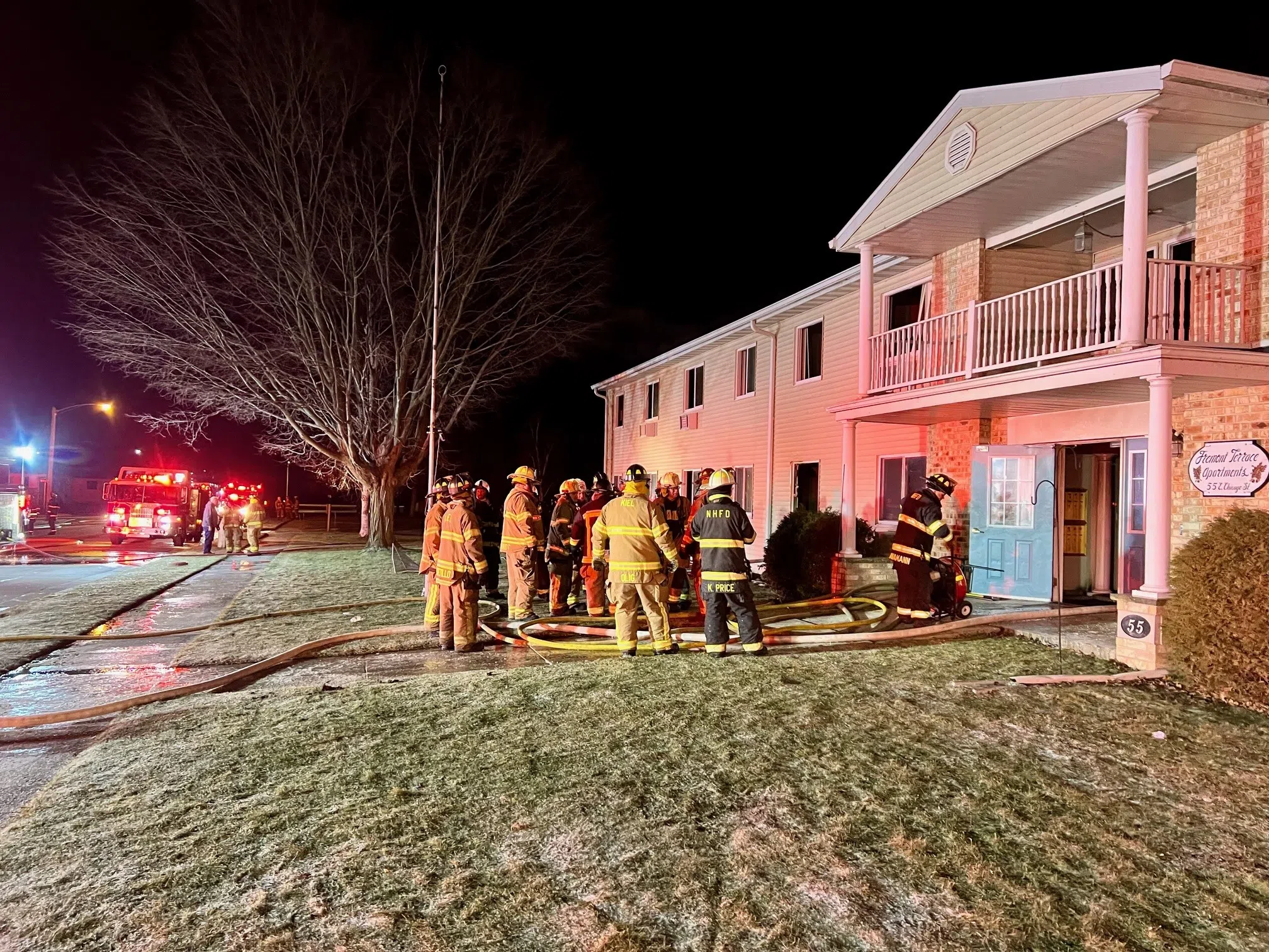 Second Housing Fire Battled in Kiel