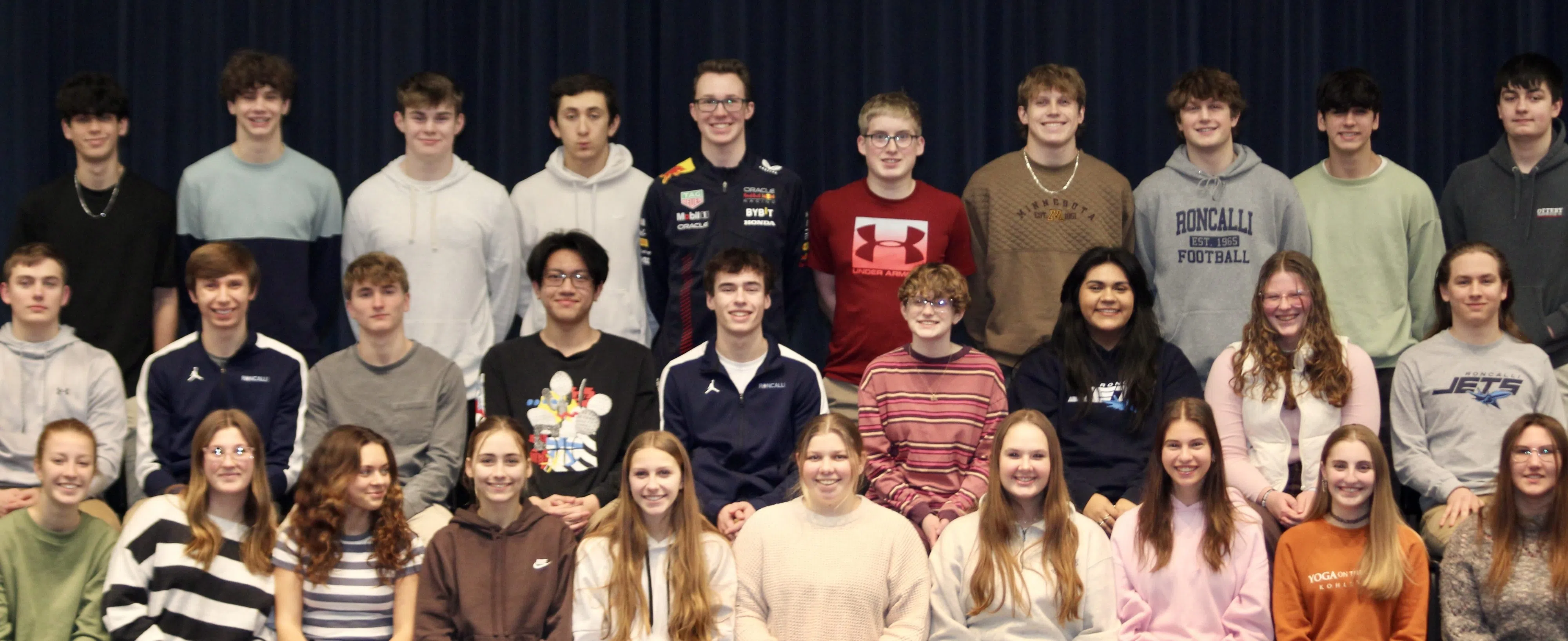Roncalli High School Announced National Honor Society Inductees